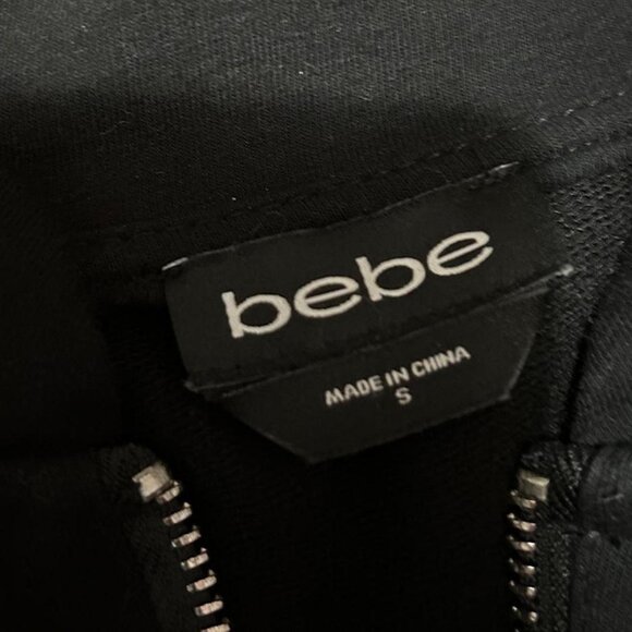 y2k Bebe black and white pullover quarter zip - Picture 3 of 4